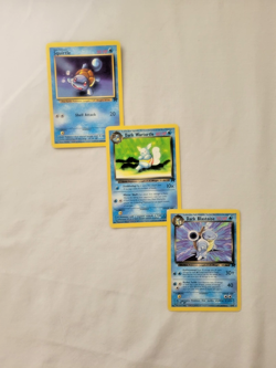 2000 Pokemon Evolution Lot Squirtle Dark Wartortle & Blastoise Team Rocket LP/MP - Image 2