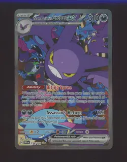 2025 Pokemon DRI EN Special Illustration Rare #234 Team Rocket's Crobat ex - Image 1