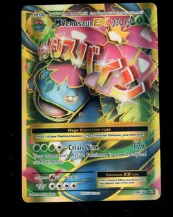 Pokemon M Venusaur EX 100/108 (Full Art) XY Evolutions Ultra Rare Holo - Image 1