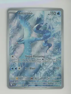 2025 Pokemon Journey Together Illustration Rare #161/159 Articuno - Image 1