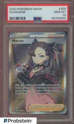 2020 Pokemon SWSH #200 FA Marine PSA 10 GEM MINT - Image 1