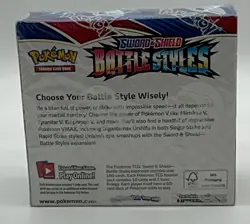 Pokemon TCG Sword & Shield Battle Styles Booster Box Case Sealed - Image 2