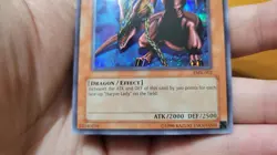 YuGiOh Harpie's Pet Dragon FMR-002 Prismatic Secret Rare Video Game Promo NM - Image 2