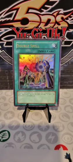 Yu-Gi-Oh! Double Spell Ultra Rare Unlimited MFC-106 Ultra Rare MP - Image 1