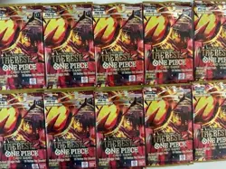 Lot Of 10 One Piece TCG PRB-02 Booster Pack English Booster (From Bandai Store) - Image 1