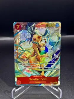 One Piece TCG Nefeltari Vivi OP04-118 SEC Alt Art and SEC Rare English - Image 1