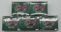 Lot of (5) One Piece EN OP-12 Legacy of the Master Booster Box Sealed - Image 1
