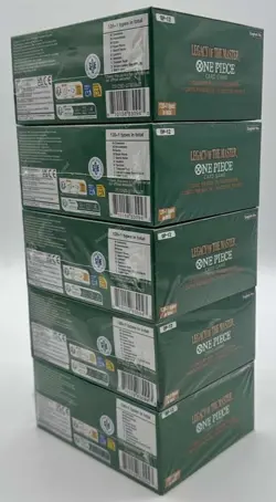 Lot of (5) One Piece EN OP-12 Legacy of the Master Booster Box Sealed - Image 4