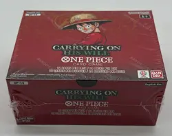 One Piece English OP-13 Carrying On His Will Booster Box Sealed - Image 1