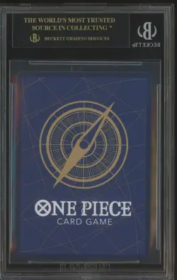 2023 One Piece Paramount War #OP02120 UTA SEC BGS BLACK Label 10 - Image 2