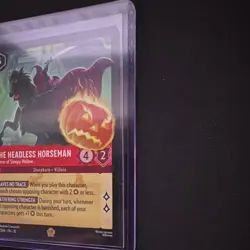 Disney Lorcana The Headless Horseman Terror of Sleepy Hollow 125/204 Regular - Image 2