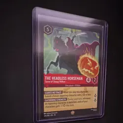 Disney Lorcana The Headless Horseman Terror of Sleepy Hollow 125/204 Regular - Image 3