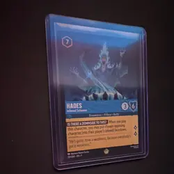 Disney Lorcana Hades Infernal Schemer 151/204 Regular Character Card - Image 3