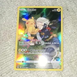 Pokemon Pikachu Holo Ultra Rare TG05/TG30 Lost Origin Trainer Gallery Card - Image 1