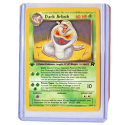 Dark Arbok 19/82 Pokemon TCG 1st Edition Team Rocket NM Vintage 2000 Card - Image 1