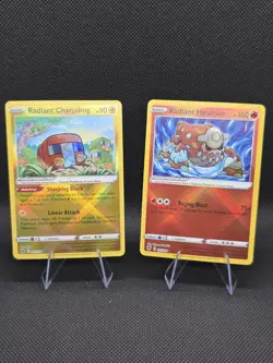 Pokemon TCG Radiant Holo Lot, 10 Cards: Jirachi, Hawlucha, Tsareena, Steelix - Image 5