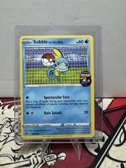 Pokemon TCG - Sobble On The Ball - 005/005 Promo Card NM - Image 1