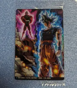 Dragon Ball itajaga card Son Goku Ultra Instinct -sign- VS JIREN 3-06 R 1ds - Image 1
