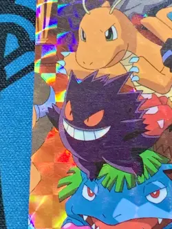 Bandai Pokemon Japanese Carddass Card Prism Venusaur Dragonite Gengar 285 #2081 - Image 5