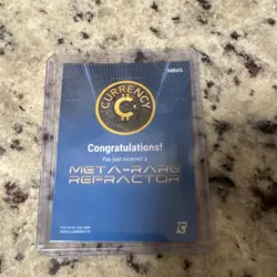 CARDSMITHS Currency Meta-Rare Refractor Card MR#5 2025 Standard Sizar Saleh - Image 2