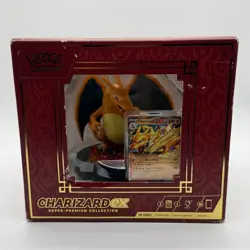 Pokemon Charizard Ex Super Premium Collection Box Opened Promo Cards Figure Only - Image 2