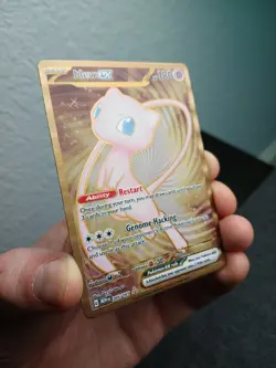 Pokemon TCG Mew ex 205/165 (Metal Card) 151 Ultra Premium Collection Gold Promo - Image 3