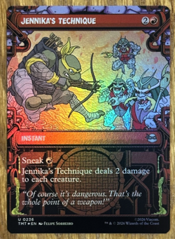 Teenage Mutant Ninja Turtles, Jennika's Technique - Foil Showcase - Image 1