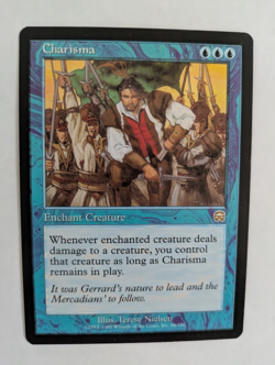 Charisma Mercadian Masques MTG NM Freee shipping with tracking - Image 1