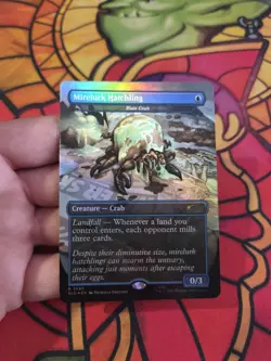 Mirelurk Hatchling 7095 (Ruin Crab) Secret Lair Drop Foil Fallout MTG NM - Image 1