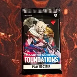 Magic the Gathering - Foundations - Play Booster Packs - New -Secure/Bubble Ship - Image 1