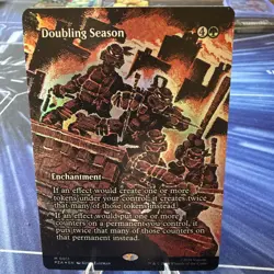 Doubling Season (Borderless) Teenage Mutant Ninja Turtles Eternal-Legal Foil - Image 1