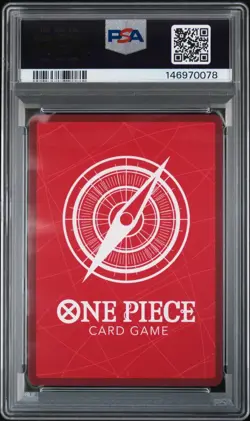 2025 ONE PIECE ST29 #001 EGGHEAD B&W MONKEY D. LUFFY LEADER PARALLEL PSA 10 - Image 2
