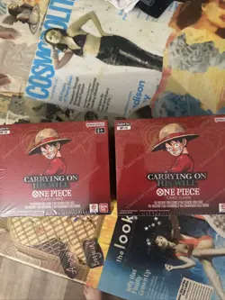 2 x One Piece OP-13 Carrying On His Will Booster Boxes Factory Sealed 24 Packs - Image 1