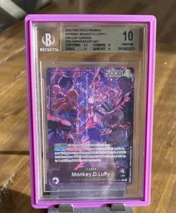 Monkey.D.Luffy (119) (English Version 2nd Anniversary Set) One Piece BGS 10 - Image 1