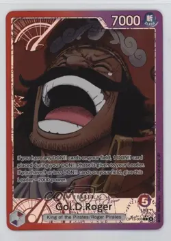 2025 One Piece Card Game: Carrying on His Will OP13 English L Gol D Roger - Image 1