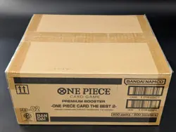 One Piece PRB-02 The Best Vol 2 Premium English Booster 10-Box Case SEALED - Image 1