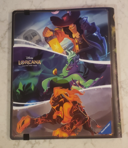 Disney Lorcana Villians 9 Pocket Binder Portfolio Costco Promo Holds 252 Cards - Image 2