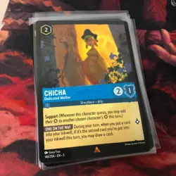 Chicha Dedicated Mother Rare 4x x4 Disney Lorcana Playset Shimmering Skies - Image 1