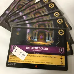 The Queen's Castle Into The Inklands Disney Lorcana Playset 4x x4 - Image 1