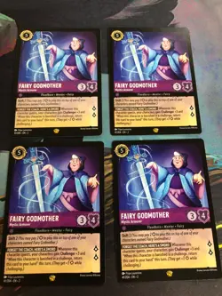 Fairy Godmother Mystic Armorer Legendary 4x x4 Disney Lorcana Rise of Floodborn - Image 1