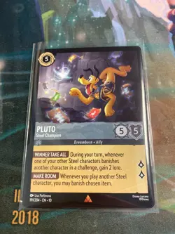 Pluto - Steel Champion Whispers Well 4x x4 Disney Lorcana Playset - Image 1