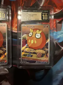 ✨✨ CGC 10 Pristine Darumaka 098/086 AR Art Rare Black Bolt sv11B Pokemon Card - Image 1