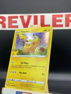 Pokemon Miscellaneous Cards & Products #SWSH039 Pikachu Holo Black Promo - HP - Image 3