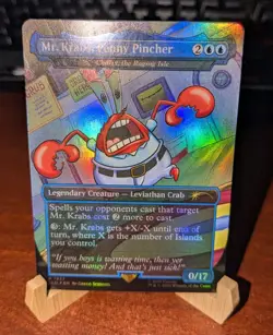 Mr. Krabs, Penny Pincher - Charix, the Raging Isle FOIL , NM Secret Lair Card!! - Image 3