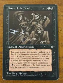 Dance of the Dead - MTG - 1995 - Image 1