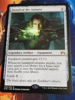 Sword of the Animist - Magic Origins M/NM unplayed - Image 1