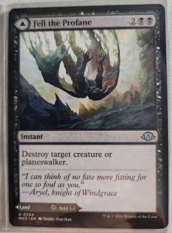 MTG - 2024 - Modern Horizons 3 - Fell Mire / Fell The Profane - Unplayed - Image 1