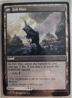 MTG - 2024 - Modern Horizons 3 - Fell Mire / Fell The Profane - Unplayed - Image 2