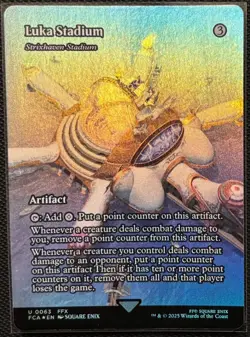 MTG Final Fantasy Showcase Through the Ages Luka Stadium Foil - Image 1