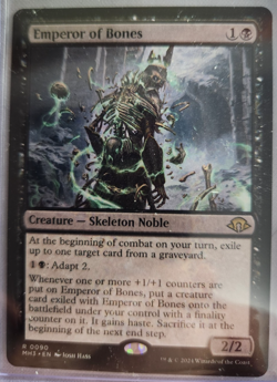 MTG - 2024 - Modern Horizons 3 - Emperor of Bones - Unplayed - Pack to sleeve - Image 1